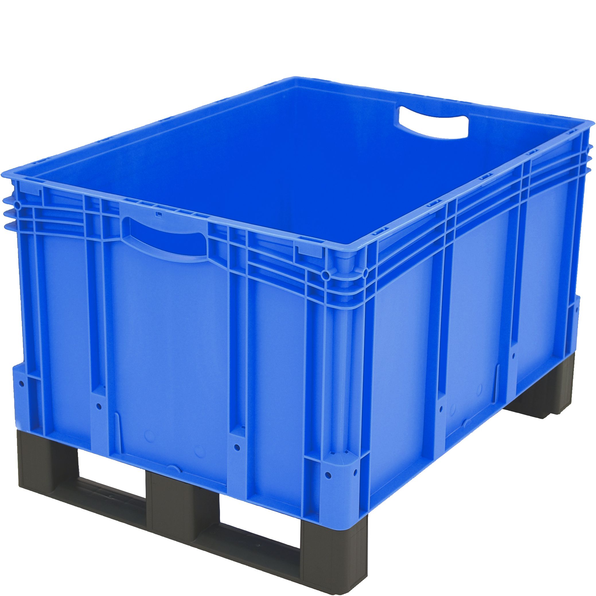 Eurostapelbehälter XL XL86421DKUFE - mit montierten Kufen und geschlossenen Wänden