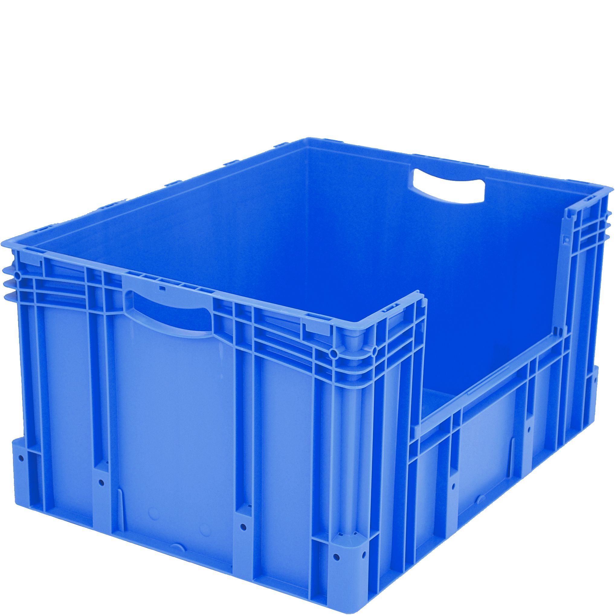 Eurostapelbehälter XL XL86426 - mit längsseitiger Sicht-/Entnahmeöffnung