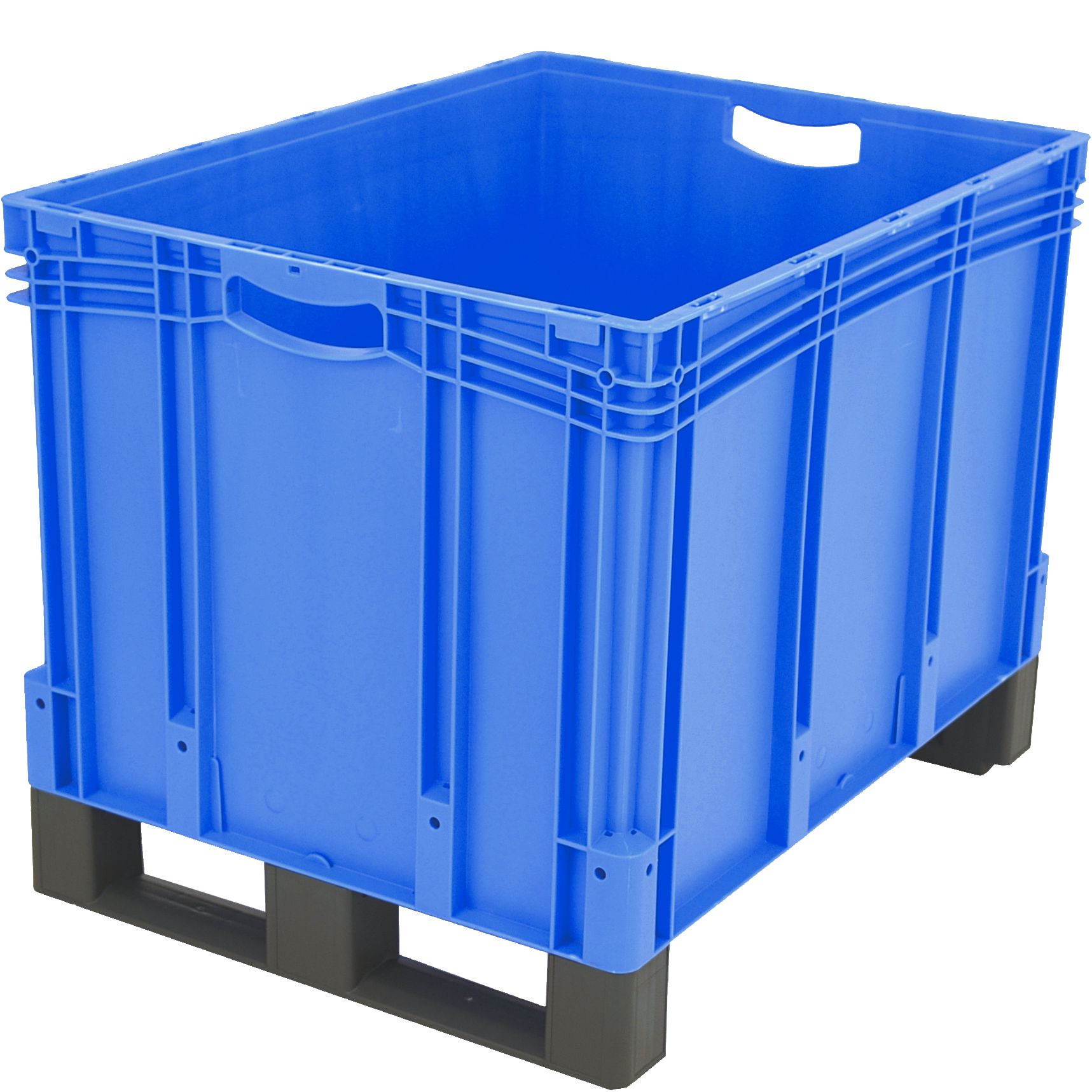 Eurostapelbehälter XL XL86521DKUFE - mit montierten Kufen und geschlossenen Wänden
