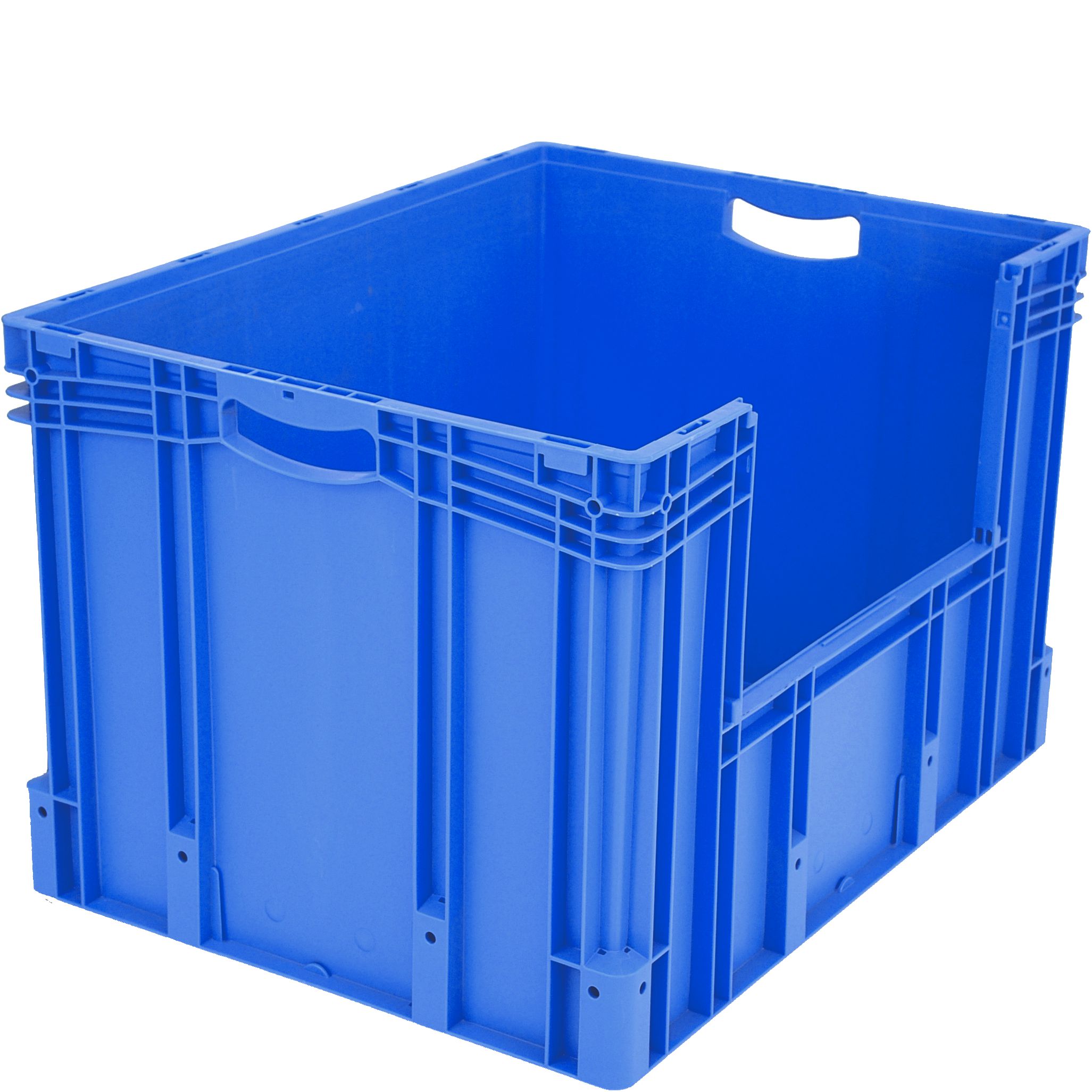 Eurostapelbehälter XL XL86526 - mit längsseitiger Sicht-/Entnahmeöffnung