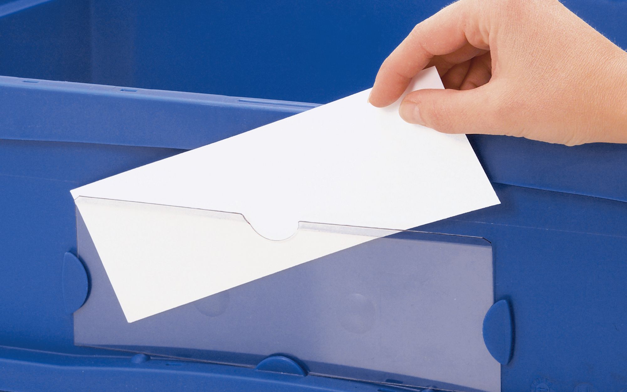 Etiketten - für BITOBOX XL und KLT mit einer Mindesthöhe von 170 mm (VE 50 Stk.)