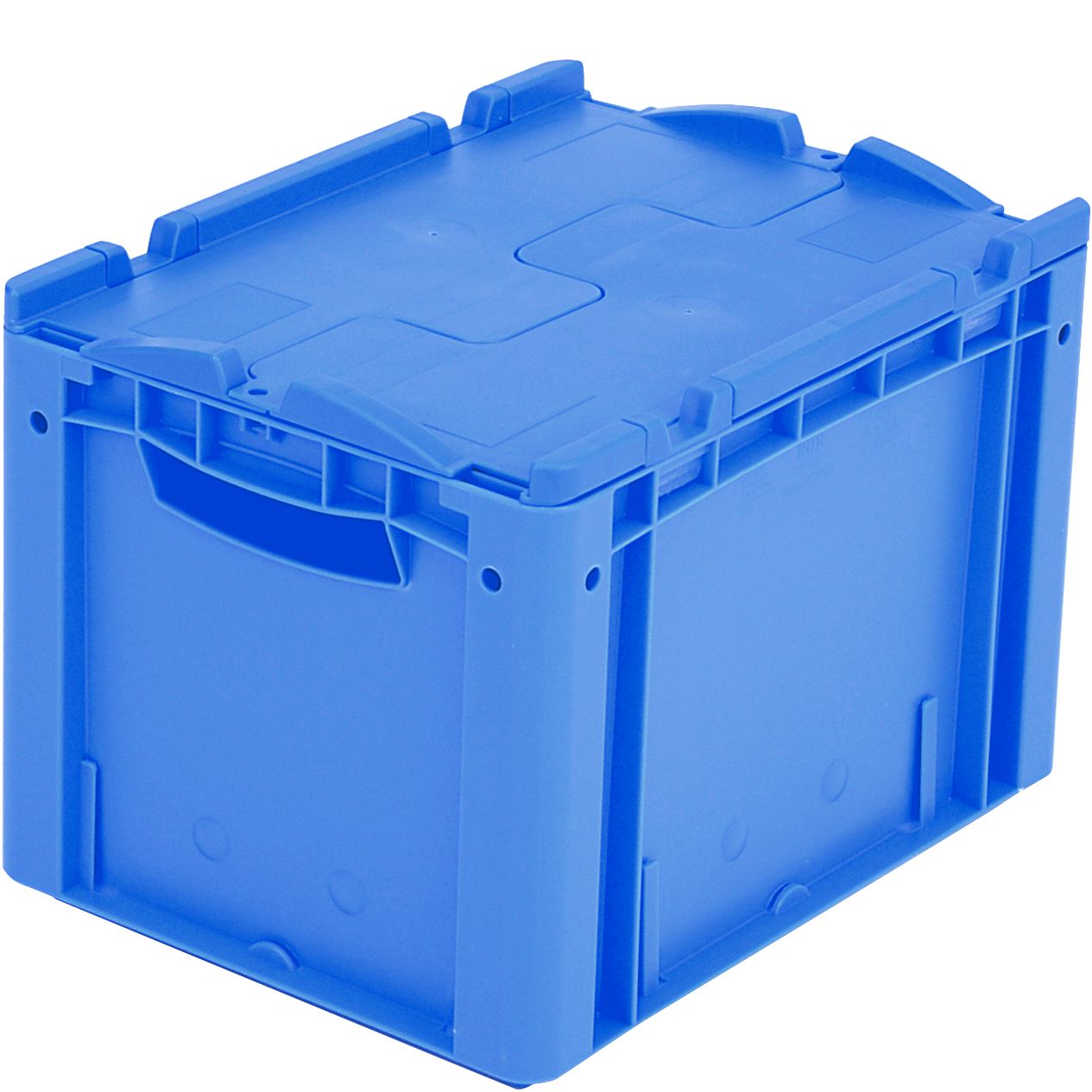 Eurostapelbehälter XL XLD43271 - mit anscharniertem zweiteiligem Klappdeckel