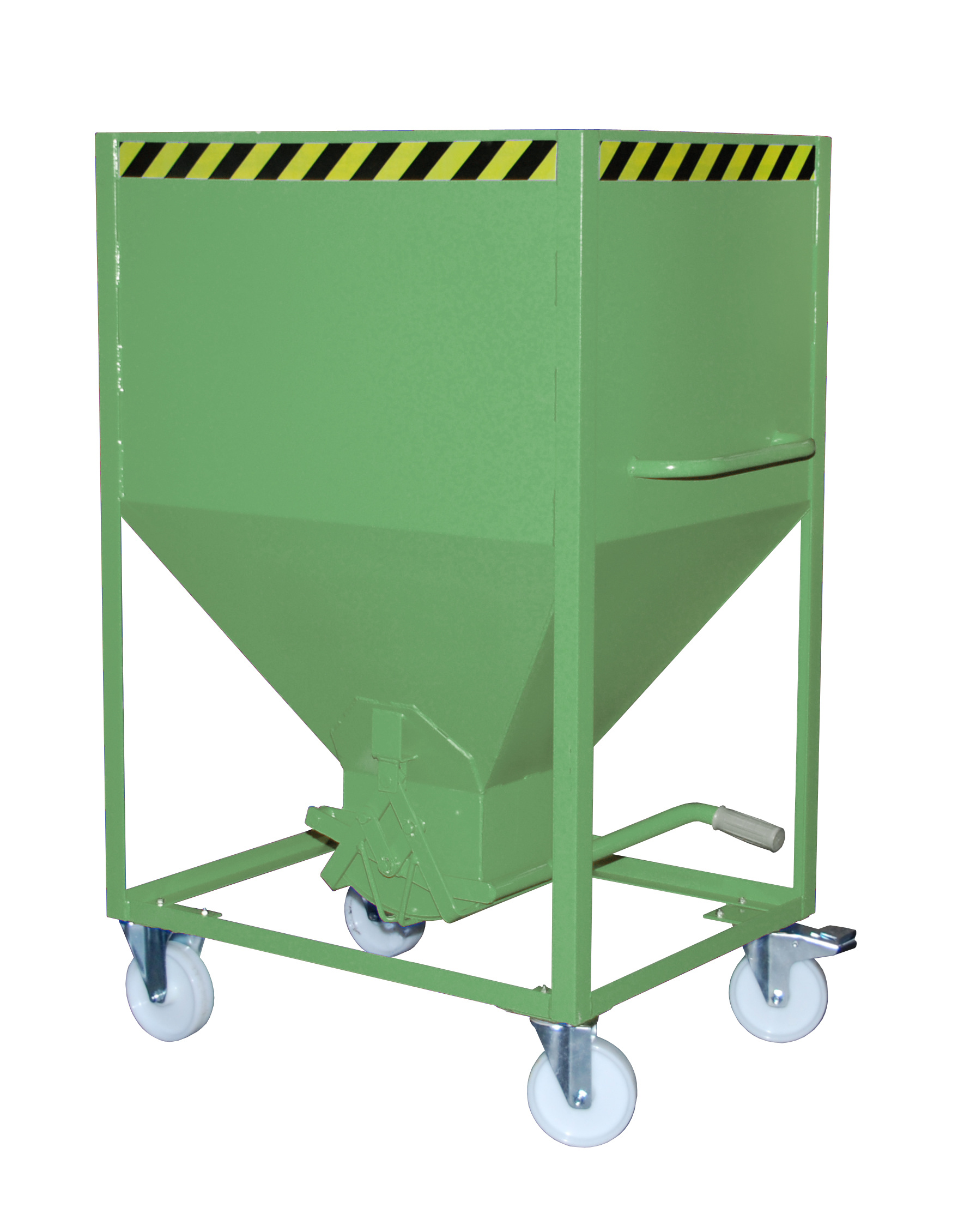 Silobehälter Typ SR RAL 6011 Resedagrün