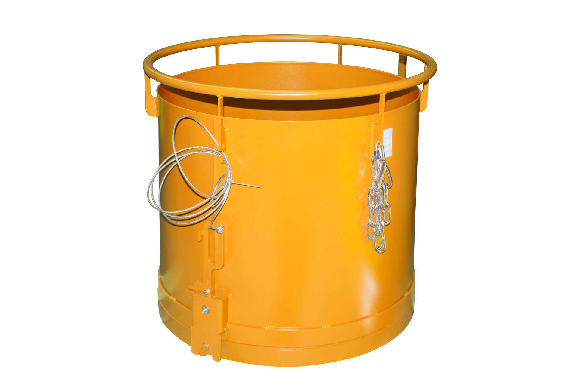 Rundbehälter Typ RB RAL 2000 Gelborange