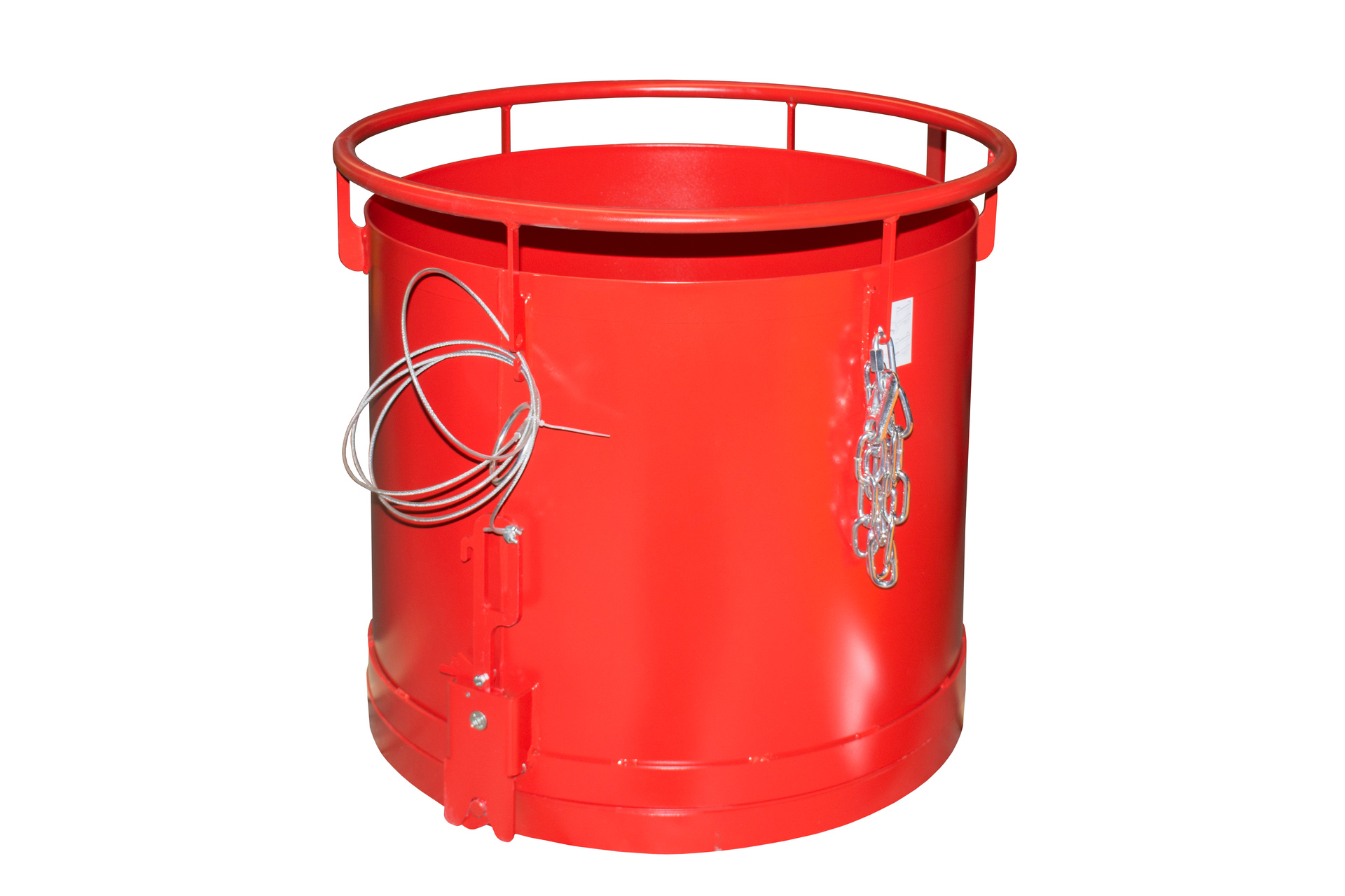 Rundbehälter Typ RB RAL 3000 Feuerrot