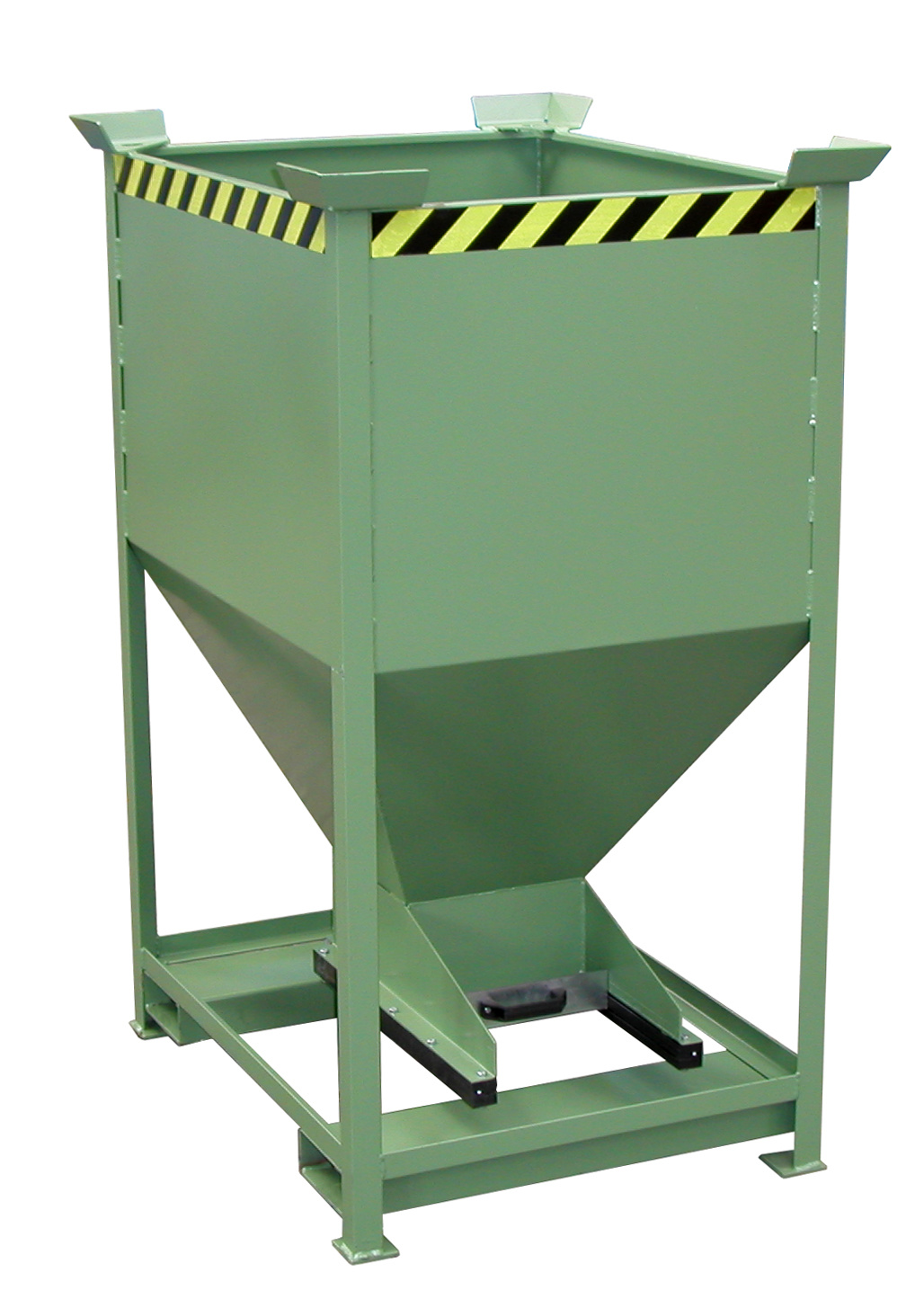 Silobehälter Typ SG-D RAL 6011 Resedagrün